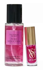 Victoria's Secret PURE SEDUCTION Mist  Lip Gloss Duo Gift Set BRAND NEW