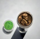 1962-D Lincoln Penny Roll in Coin Tube UNC — photo 1