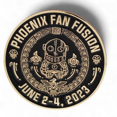 Phoenix Fan Fusion 2023 Lapel Pin June 2 4 Convention AZ Comic Con Pop Culture