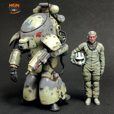 1/35 Mars Pilot, Mecha, Resin Model Figure, Gk, Science Fiction Theme, Unassembly