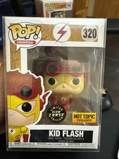Funko Pop:- Kid Flash (Chase) (Glows in the Dark) - Hot Topic (Exclusive) #320