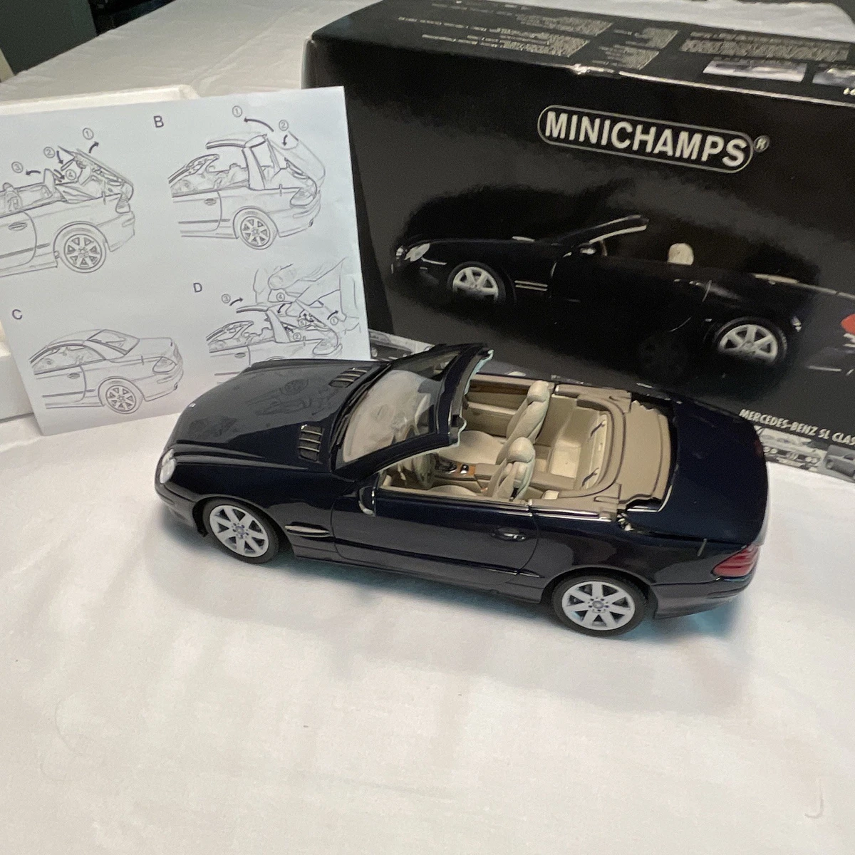 MINICHAMPS Mercedes-Benz 1:18 Scale Diecast & Toy Vehicles for