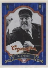 2012 Panini Cooperstown Blue Crystal Collection 215/499 Al Barlick #97 HOF sh7