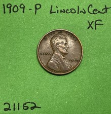 1909-P Lincoln Wheat Cent / Penny 1c Xf Extra Fine See Pictures