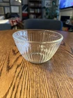 Pyrex Glass 7401-S Clear Mixing Bowl Ribbed 3 cups Kitchen Glassware