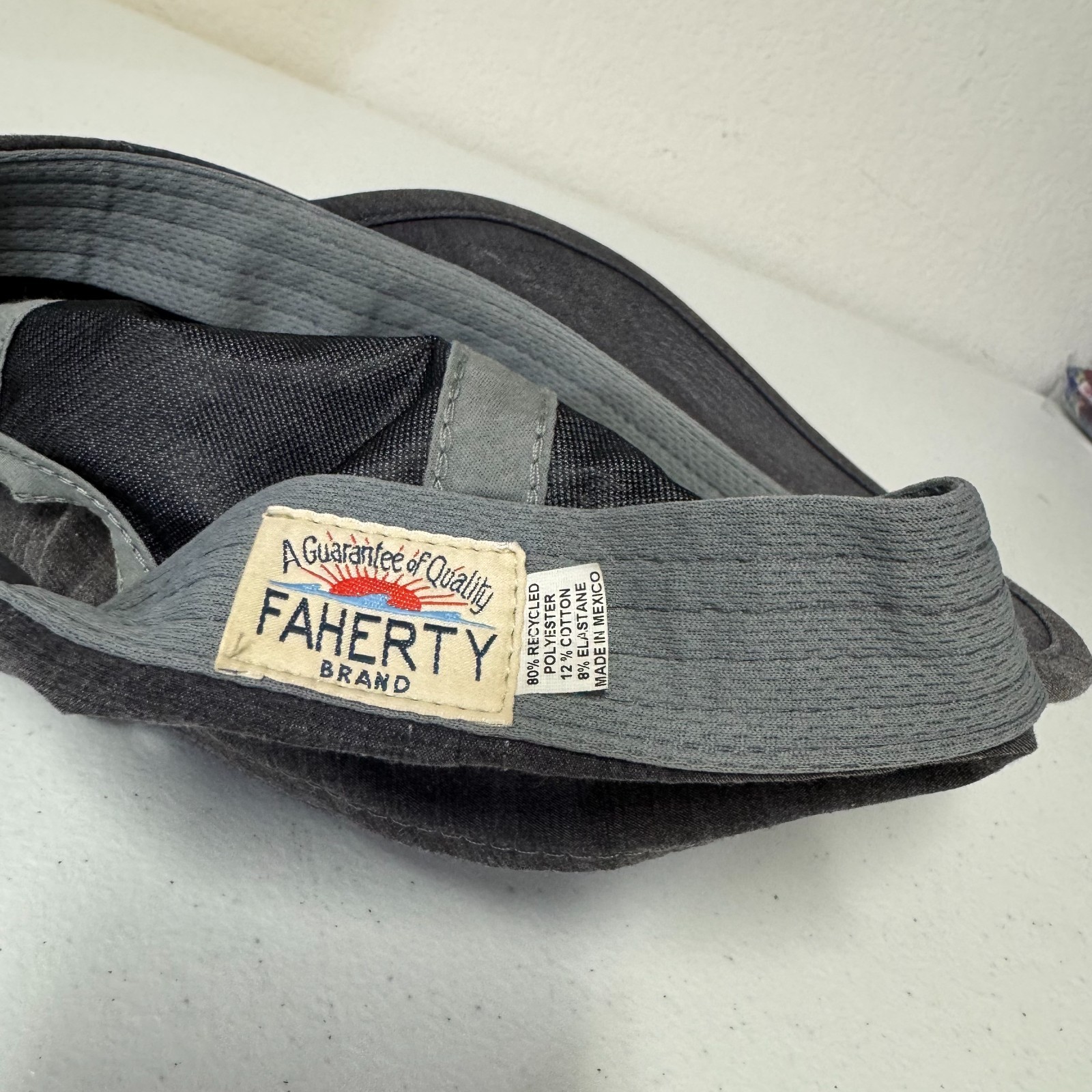 Faherty Brand Gray Snapback Hat Cap Adjustable Lo… - image 7