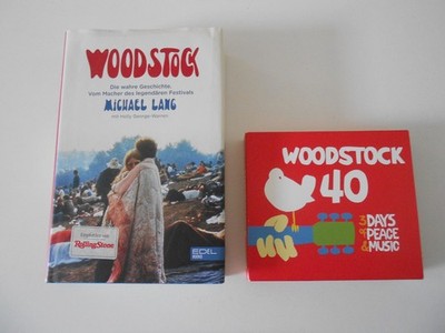 Woodstock Buch und CD´s Woodstock 40  - 6-CD-Box