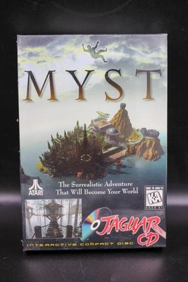 Nintendo Switch ATARI JaguarCD MYST Myst Jaguar CD game in unopened factory sealed box 1995 atari