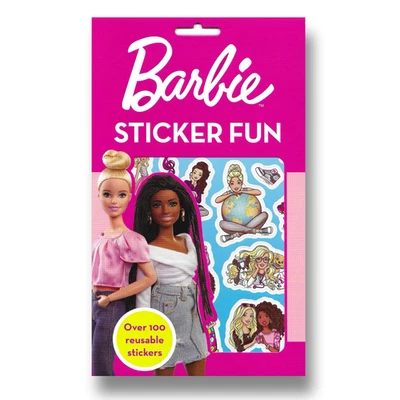 ALLIGATOR BOOKS Barbie Stickers Sheet Album Creative Play Stylish Scrapbook Girl Bestie Craft