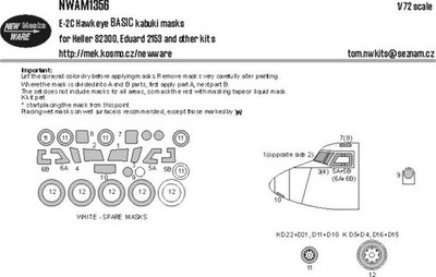 New Ware NWAM1356 1:72 Grumman E-2C Hawkeye Basic