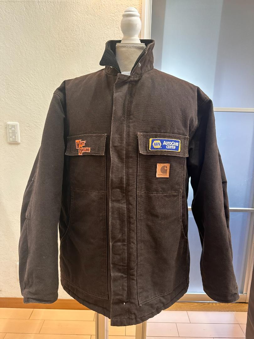 Carhartt Men XL Embroidered Jacket Napa No Hood Limited Edition