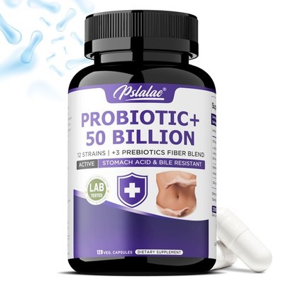 Probiotic +50 Billion 120pcs - Relief From Diarrhea, Gut and Digestive Health