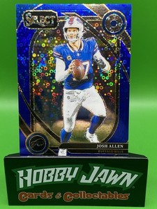 2024 Panini Select Josh Allen Club Level Blue Disco /25 Raw #225