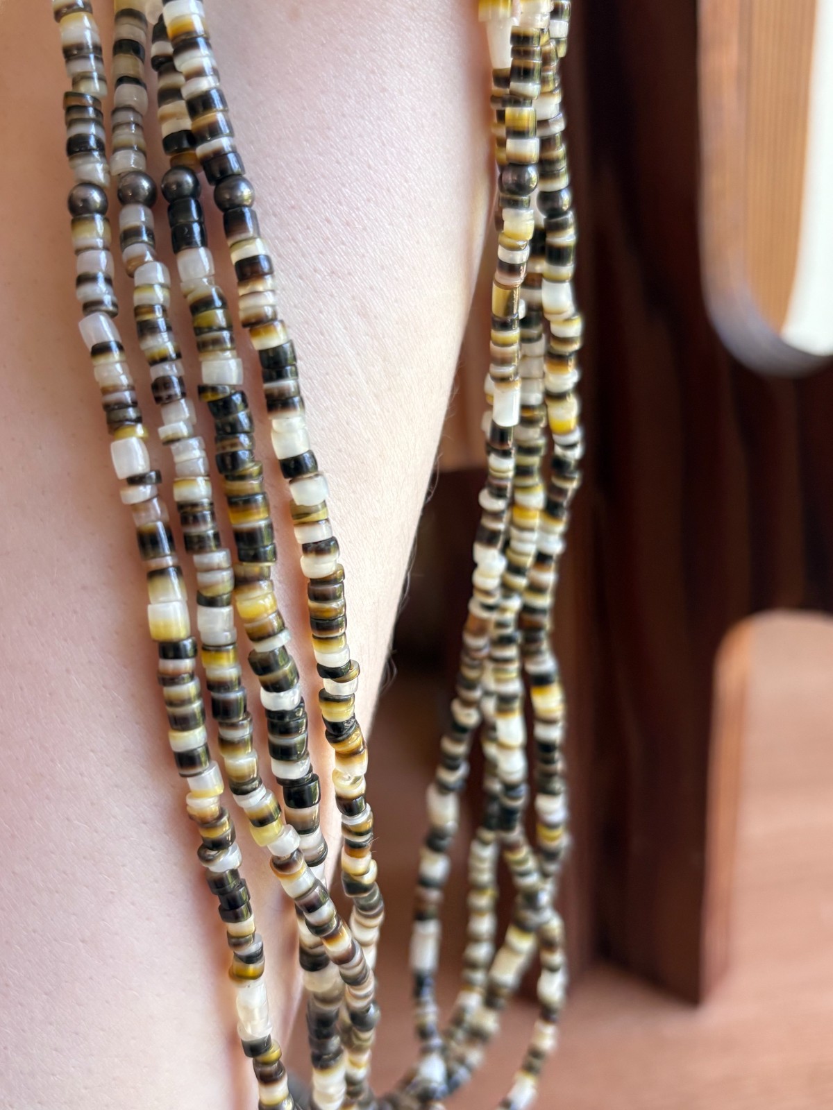 Native American? Multi-Strand Shell? + Sterling? … - image 8