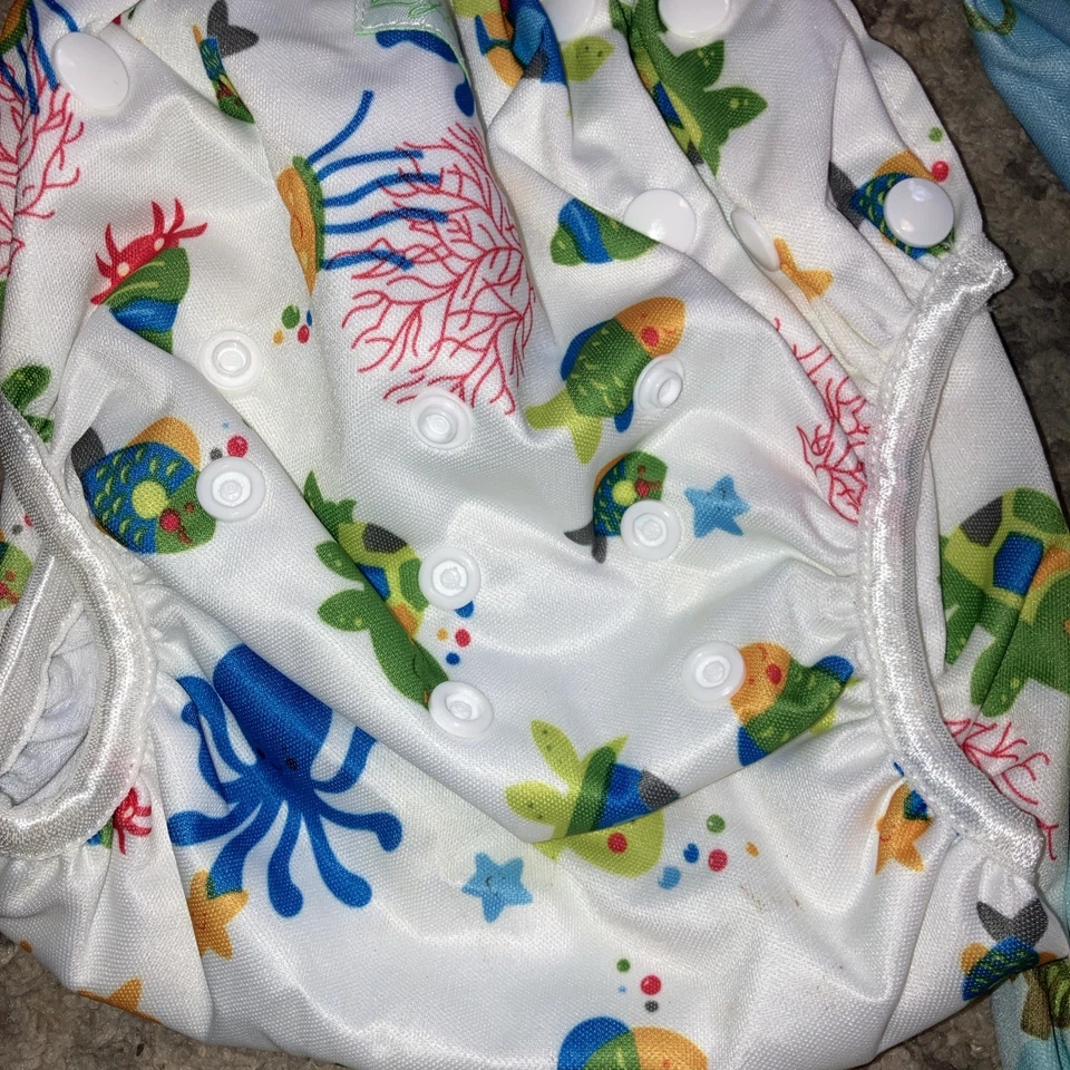 Cuecas de banho para bebês Little Under The Sea - Imagem 3 de 4