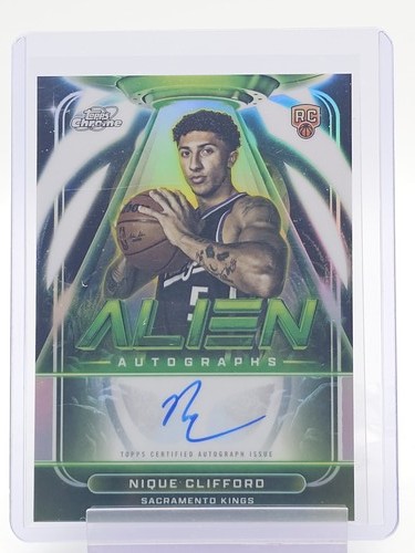 2025 Topps Cosmic Chrome Nique Clifford Base (RAW)