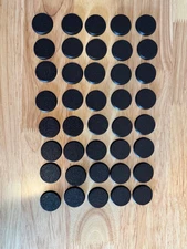 28mm 3d printed Plastic Round Bases Set of 40, Miniature Wargaming, Fantasy, 40K