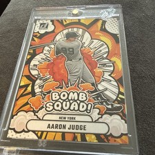 AARON JUDGE 2025 Panini Donruss ⚾ BOMB SQUAD  #18 Yankees 🔥 Great Deal!