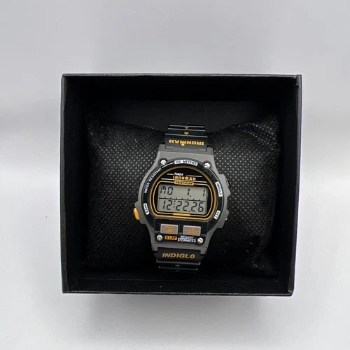 VNTG Timex Ironman Triathlon 8Lap digital watch,Indiglo night-light(New Battery)