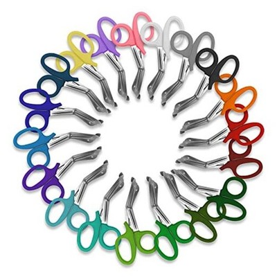 20 Pack EMT Trauma Shears - Multi-Color, Stainless Steel Medical Scissors for