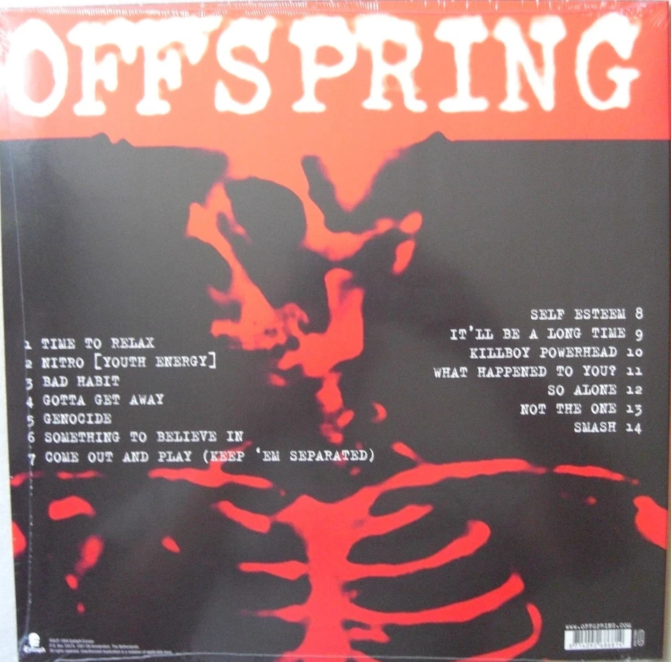 The Offspring – Smash Vinyl, LP, Album Repress Schallplatte - Bild 2 von 2