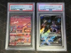 Pokemon PSA 9 Mew 053 & PSA 9 Mewtwo 052 SVP 151 UPC Promo Set