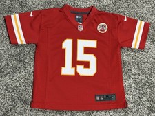 Patrick Mahomes 15 Kansas City Chiefs Nike On Field Jersey Youth Size Medium