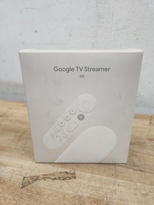 Google TV Streamer 4K w/ Voice Remote - Porcelain GA05662-US for