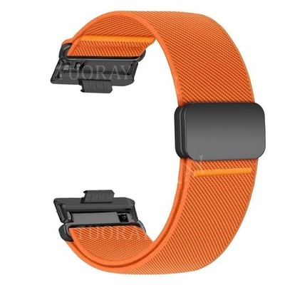Für Huawei Watch Fit 5 / Fit 4 Pro / Fit 3 Nylon Loop Armband Sport Ersatzband
