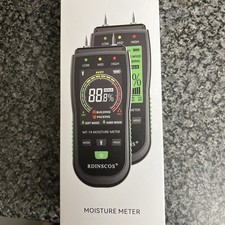  RDINSCOS Wood Moisture Meter Damp Meter for Firewood Wall Damp Tester MT19  