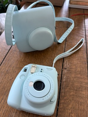 Fujifilm Instax Mini 9 Instant Print Camera, Wrist Strap, Adj Carry Bag, Nice!