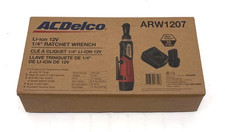 Acdelco Arw1207 Li-ion 12v 14 Ratchet Wrench New Acdelco Arw1207 Li-ion 12v 14 Ratchet Wrench New