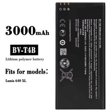 NUEVA Batería Para Nokia Lumia 640 XL BV-T4B 3000mAh Nueva Alta Calidad Interna