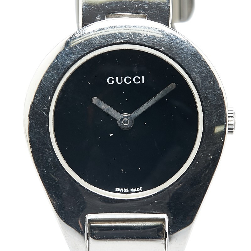 GUCCI Watch 6700L Quartz Black Dial Stainless Steel Women'S GUCCI Watch 6700L Quartz Black Dial Stainless Steel Women'S
