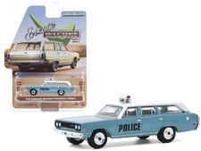 Greenlight Plymouth Belvedere Police Emergency Station Wagon 1970 1:64 29990C
