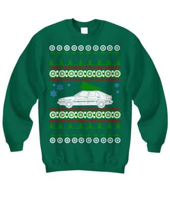 Saab 9000 Ugly Christmas Sweater - Sweatshirt