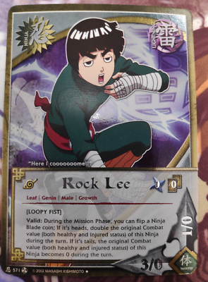 Naruto CCG 571 Rock Lee [Loopy Fist] Promo M/NM | eBay