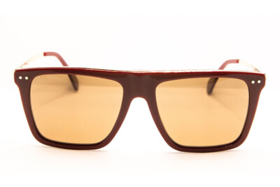 Celine Polarized Sunglasses 40015I Celine CL 40015I 69M Bordeaux Gold / Brown Polar Sunglasses  main image 2