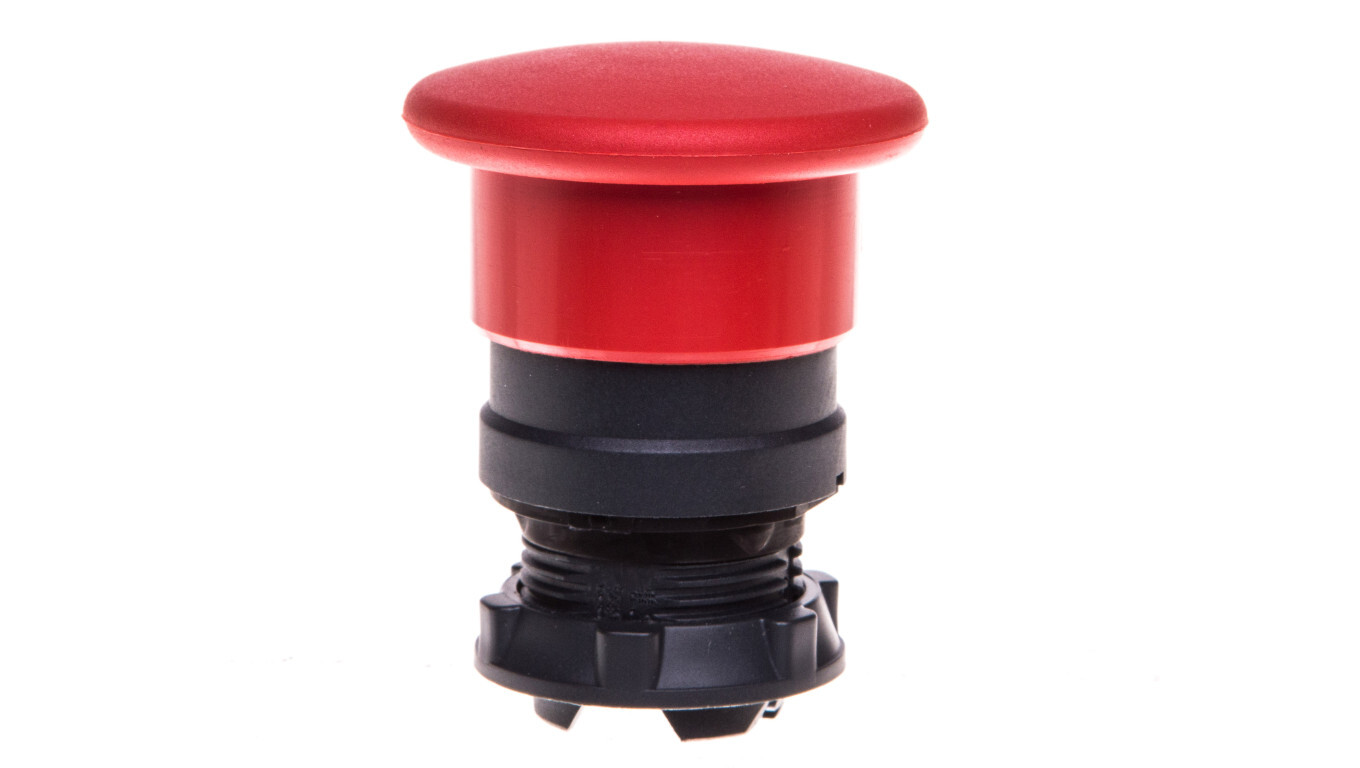 Red mushroom button drive with ZB5AC4 spring return /T2UK