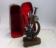 VINTAGE STUDENT FIELD MICROSCOPE AND TOOL KIT...