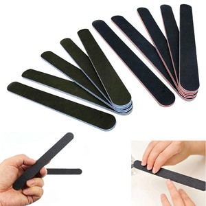 20 Pcs Nail File Round Buffer Emery Board Professional Acrylic Sanding Manicure Ebay