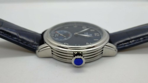 Watch tourbillon 4428 44mm Manual Winding Dial Blue Intense hand winding - Picture 8 of 9