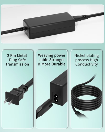 AC Adapter for Jetson Knight JKNIGH Folding Electric Scooter JKNIGH-BLK - Picture 3 of 7