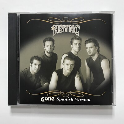 Nsync Gone Spanish Version Rare CD Single