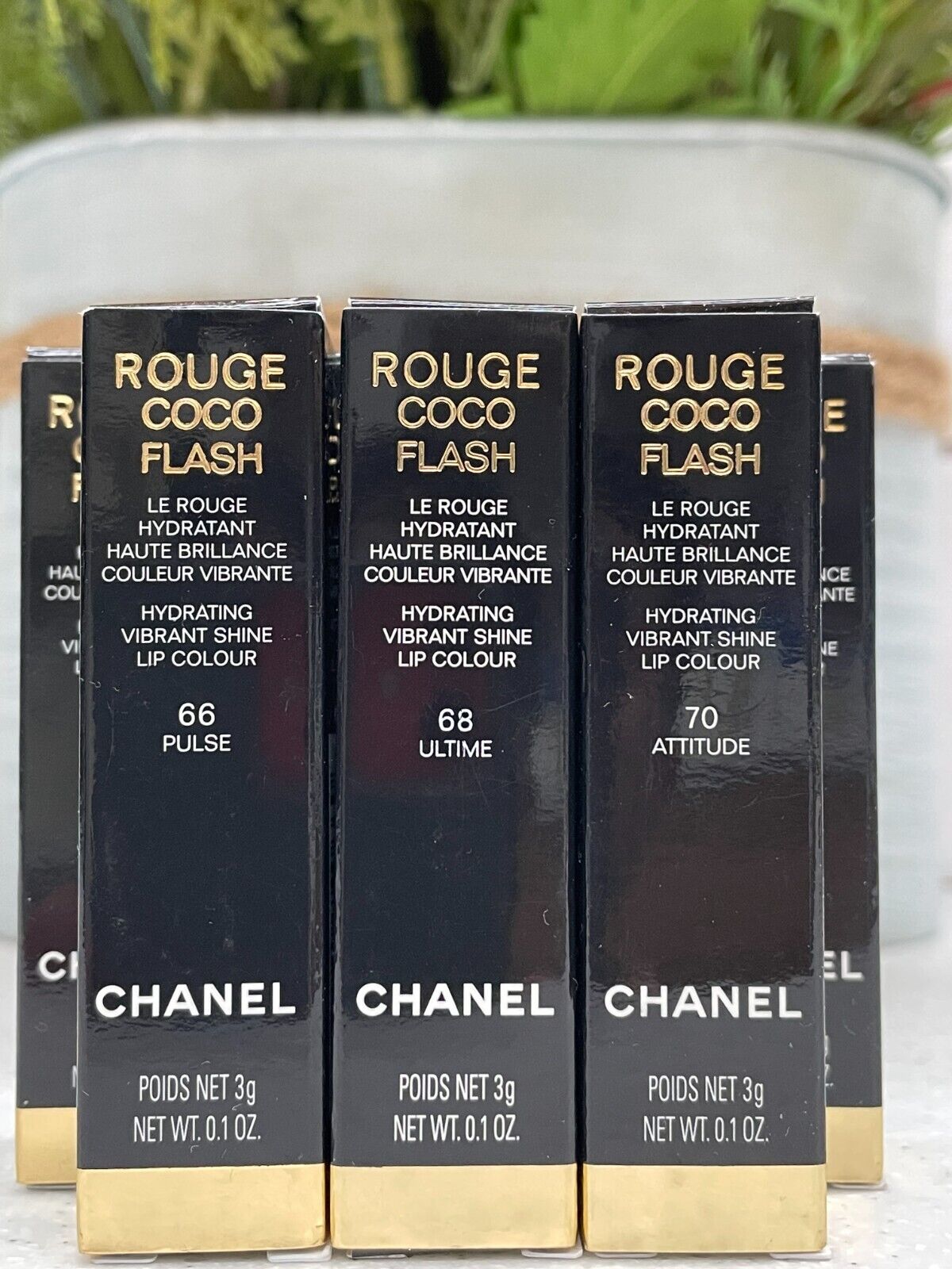 Chanel Rouge Coco Flash Hydrating Vibrant Shine Lip Colour (You Pick) NIB