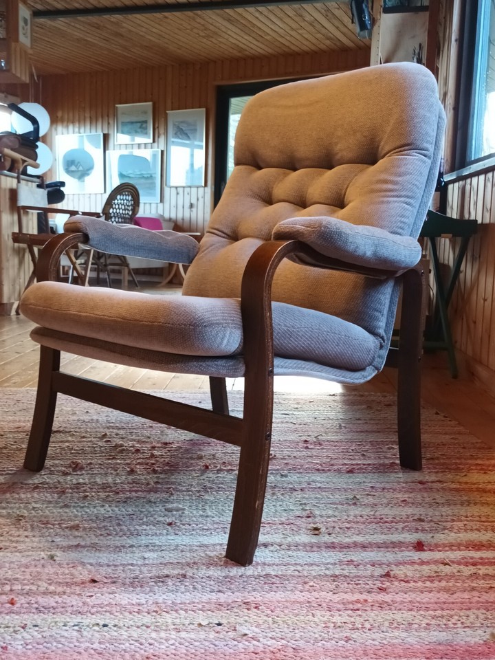 Chair Vintage Relaxing 60er Retro Easy Danish Modern 70er Farstrup 64