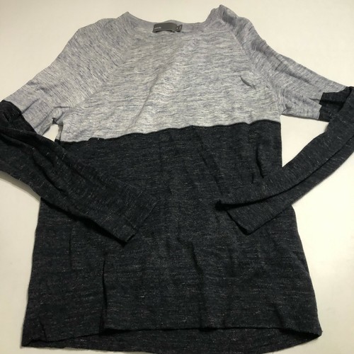 Cashmere Blend Knit LS Tee Shirt Size 