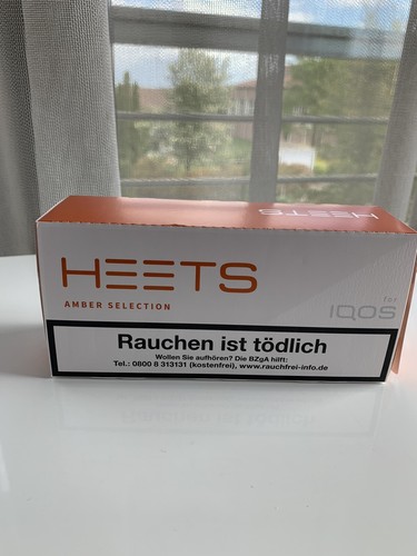 IQOS Heets Amber Selection 200 TOBACCO STICKS  10x6