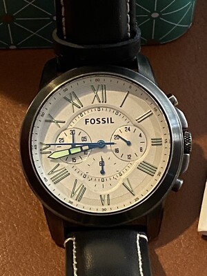 Fossil Watch Gently Used Stainless Steel ATM Fs4921 111404