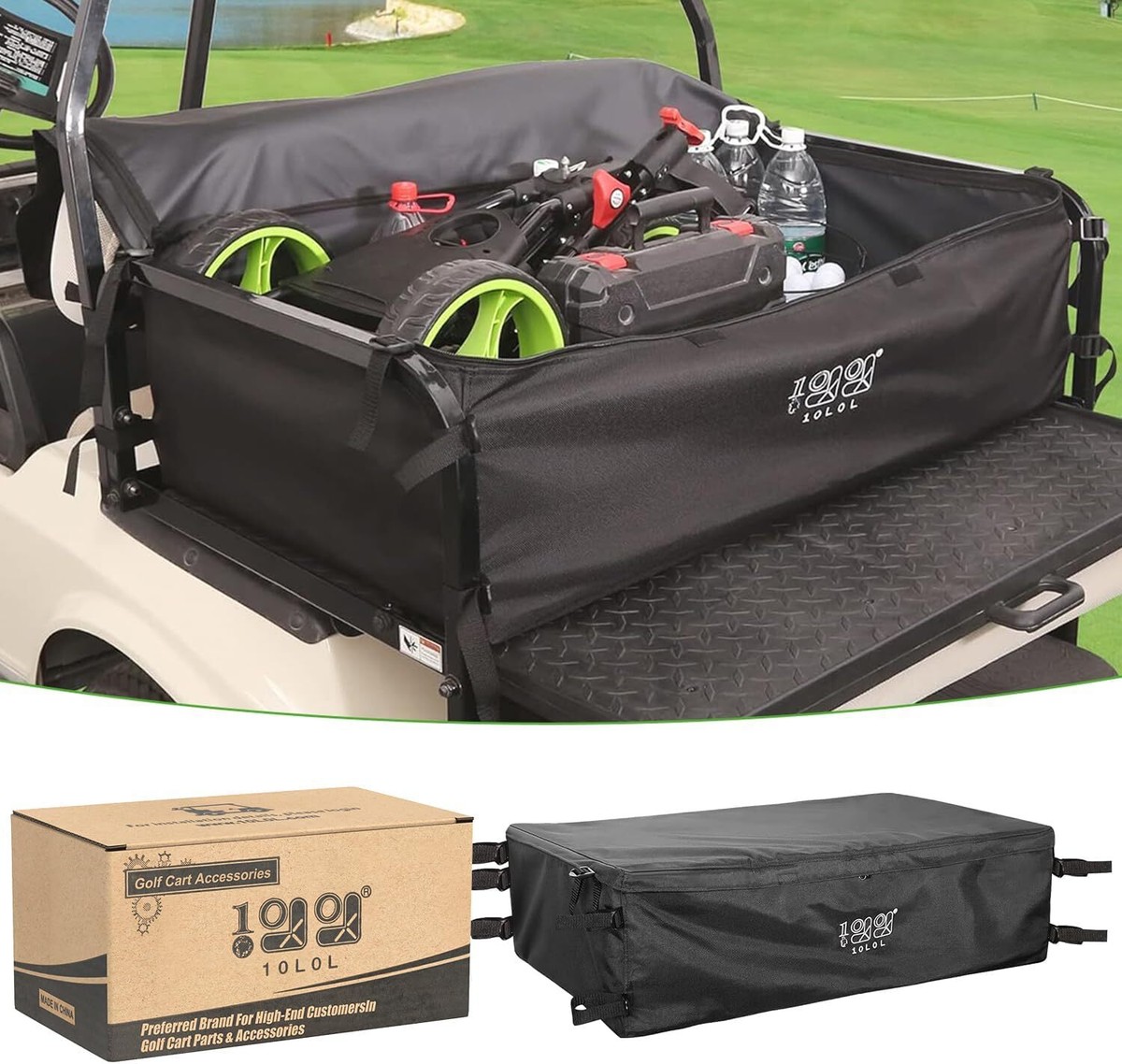 4 Passenger Golf Cart Storage Bag for Yamaha EZGO Club Car 800D